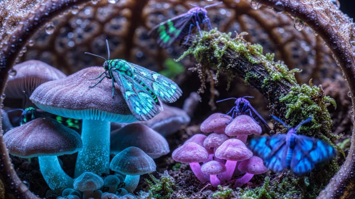 ASTRAL MUSHROOM „FUNGAL FRACTALS“