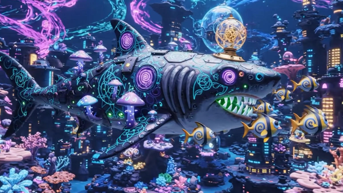 ASTRAL MUSHROOM „SPACE VISUALIZATION“